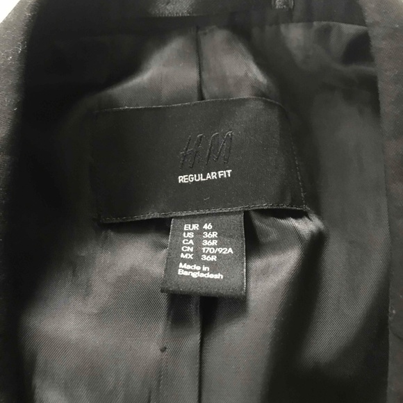 Black H&M Suit - Picture 4 of 4